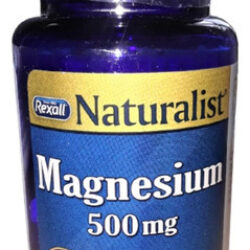 Rexall Magnésio 500 Mg - Comprimidos, 30 Ct