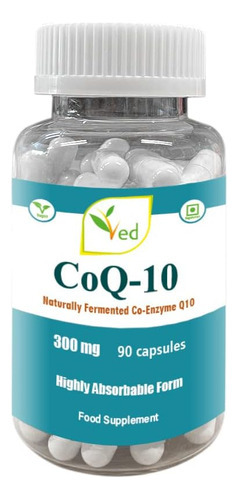 Ved Melhor Absorção Coq10, Vegetariano, Sem Glúten, Supleme
