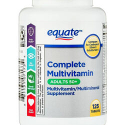 Equate Adult 50+ One Daily Complete Multivitamin Multiminera