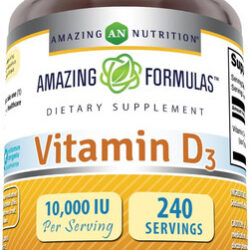Fórmulas Incríveis Colecalciferol De Vitamina D3 - 10.000 U
