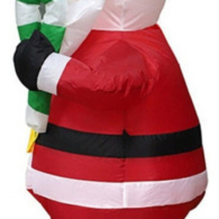 Papai Noel Inflável Brinca A Boneca Luminosa Da Decoração - Imagem 6