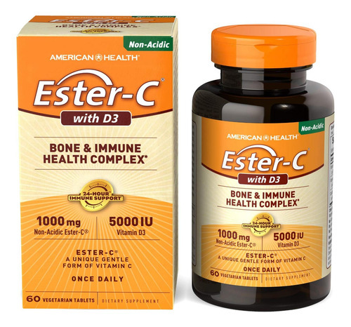 American Health Esterc Com Complexo Imunológico Ósseo D3 Com