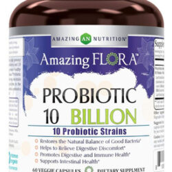 Amazing Flora Probiotic 10 Melhores Cepas De Probióticos, C