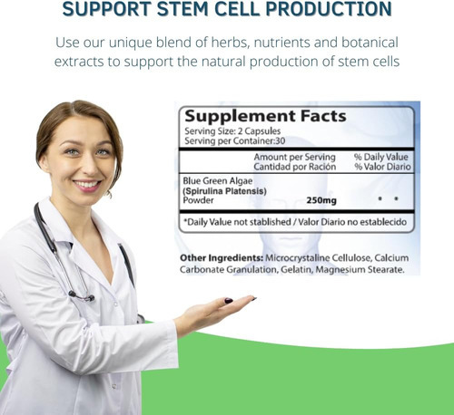 Suplemento De Células-tronco Bioxtron Natural Afa - Suporte - Imagem 4