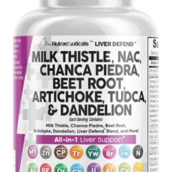 Nutracêuticos Limpos Cardo Mariano 3000mg Nac Chanca Piedra