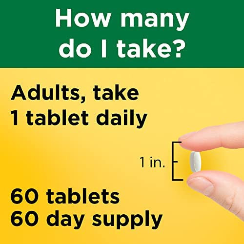 Nature Made L-lisina 1000 Mg, Suplemento Dietético, 60 Compr - Imagem 4