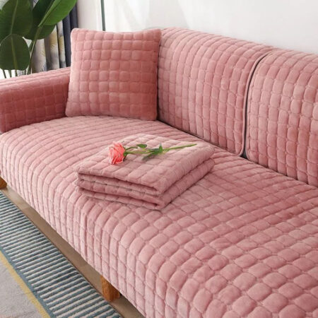 Capa Pra Sofá Flannel Retrátil 90*90cm 4 Lugares - Imagem 14
