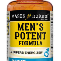 Fórmula Potente Masculina Mason Natural - Suporta Energia E