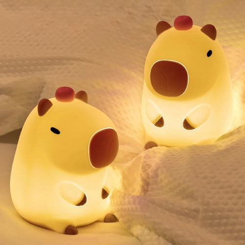 Linda Luminária De Capivara, Luminária De Quarto E Chaveiro - Imagem 6