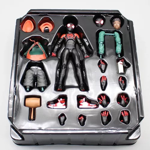 Boneco Ação Do Homem-aranha Miles Morales Peter Parker To - Imagem 4