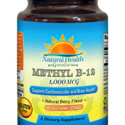 Vitamina B12 Metilcobalamina 1000 Mcg Pastilhas Mastigáveis