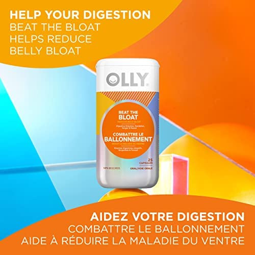 Olly Beat The Bloat Capsules, Alívio Do Inchaço Da Barriga P - Imagem 6