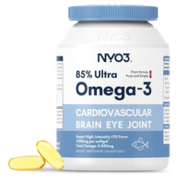 Nyo3 Omega 3 Suplemento De Óleo De Peixe 1000mg, 85% Reester