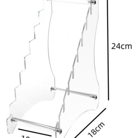 Suporte De Faca De Mesa Acrílico Suporte De Claro 10cm - Imagem 2