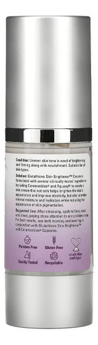 Creme Glutationa Skin Brightener Nowfoods 59ml Importado - Imagem 3