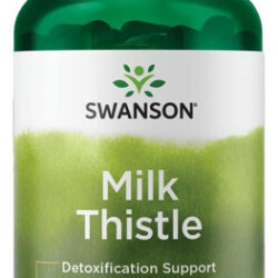 Swanson Milk Thistle - 100 Cápsulas - Suplemento De Ervas Pa