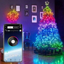 . Luzes De Decoração Para Árvore De Natal De 20 M Pisca Led