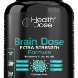 Health Dose Brain Dose Premium Nootrópicos - Foco Mental, En