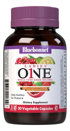 Bluebonnet Nutrition Ladies Uma Cápsula De Vegetais Orgânic
