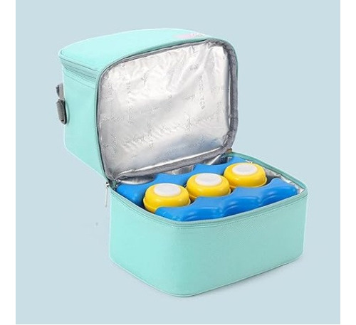 Bolsa Térmica De Leite Materno Com 2 Compressas De Gelo - Imagem 4