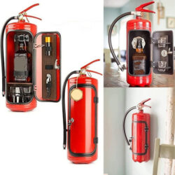 Aa Extintor De Incêndio Bar Novelty Wine Storage Box Fire
