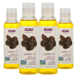Óleo De Jojoba 118ml Now Foods Hidratante 100% Puro 4un