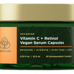 Cápsulas De Soro De Vitamina C E Retinol Da Árvore Da Vida -