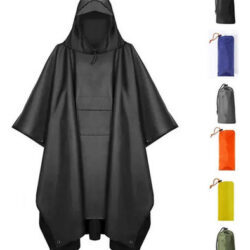 Tenda Militar Com Capa Impermeável De Poncho De Acampamento