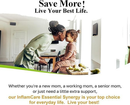 Inflamcare Natural 3000mg Synergy Womens Por Mães Para Nutri - Imagem 6