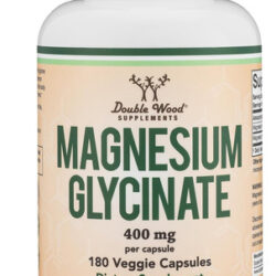 Glicinato De Magnésio, 400 Mg, 180 Cápsulas (seguro Para Ve