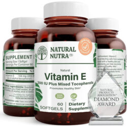 Natural Nutra D-alfa Tocoferol Vitamina E 200 Ui Suplemento
