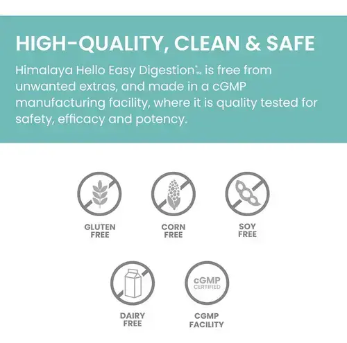 Himalaya Hello Fácil Digestão, Enzimas Digestivas Com 2 Bilh - Imagem 4