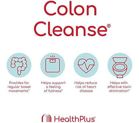 Health Plus Colon Cleanse - Pó De Fibra Diário Natural - Se - Imagem 3