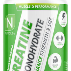 Suplemento Nutrakey Cápsulas De Creatina Monohidratada 750mg