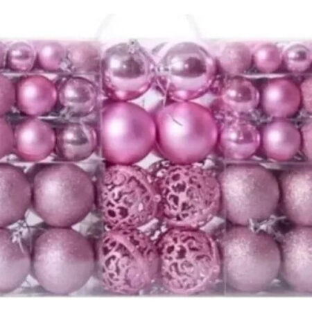 Pacote De 100 Esferas De Natal Para Decoração De Árvores - Imagem 13