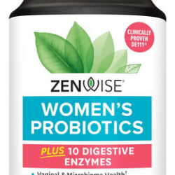 Probióticos Zenwise Para Mulheres Probióticos + Enzimas Par