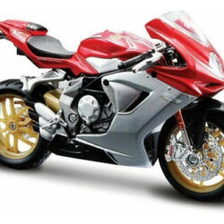 Bburago 2012 Mv Agusta F3 Serie Oro 1/18 Diecast Vermelho