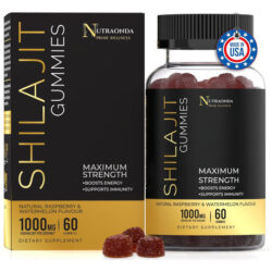 Gomas Shilajit Premium 60 Contagens - 1000mg Shilajit Puro D
