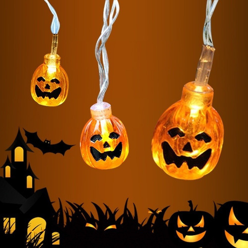 Flasher De Abóbora De Halloween De 3m E 30 Led - Imagem 2