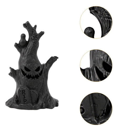 Hhh Decoração De Lâmpada De Estatueta De Árvore Fantasma De - Imagem 3