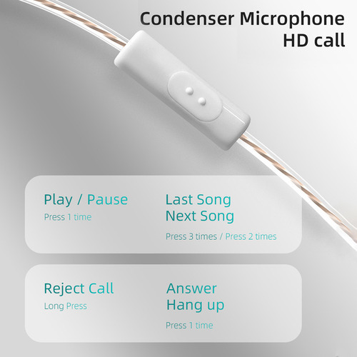 Fones De Ouvido Kz-edx Pro Hifi Bass Monito Com Cancelamento - Imagem 24