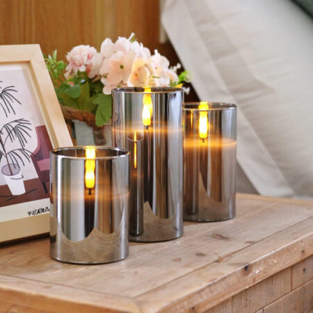 Lâmpada De Velas Elétricas Led Sem Chama De 3 Peças. — foto 9 Lâmpada De Velas Elétricas Led Sem Chama De 3 Peças. — foto 9