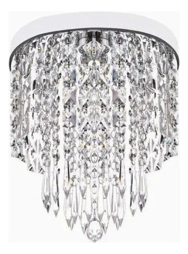 Elegante E Moderno Pingente Lustre Lâmpada De Cristal