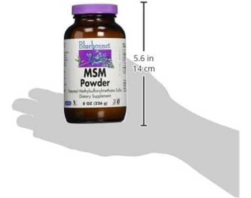 Pó Bluebonnet Msm, 8 Onças - Imagem 3