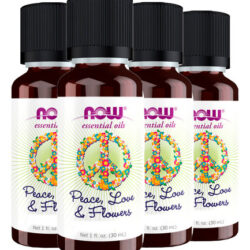 Óleo De Peace, Love E Flores Now Foods 30ml Importado 4un