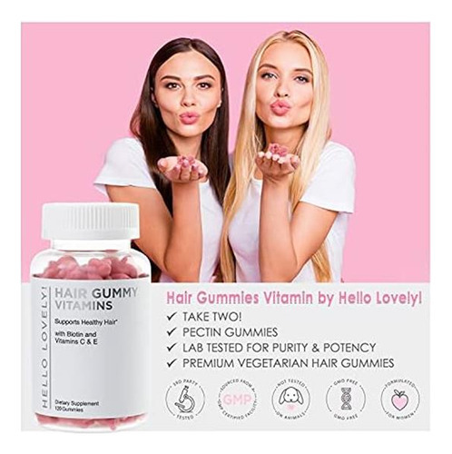Vitamina E Hello Lovely 5000mcg 120 Gomitas - Imagem 5