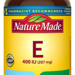 Vitamina E Nature Made 267mg 100 Cápsulas