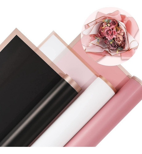 Papel De Embrulho De Presente Para Buquê De Flores 60x