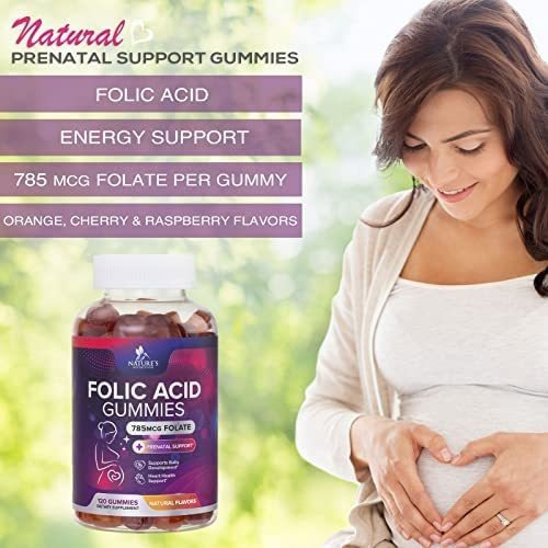 Vitamina Pré-natal/natures Nutrition/120 Gomitas - Imagem 5