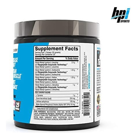 Bpi Sports Melhor Bcaa Com Energia - Bcaa Em Pó Saudável - M - Imagem 8
